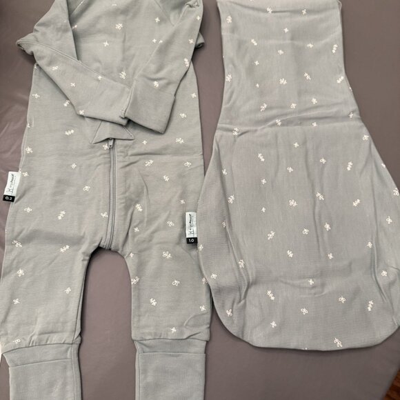 organic cotton pajama and swaddle bundle - Picture 5 of 7